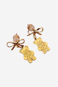 Jewellery: PENNY FOGGO CUTE BEAR AND BOW DROPS