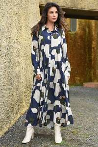 COOP SUN & THE SWOON DRESS - NAVY FLORAL