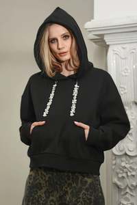 Vogue: CURATE SPARKLE AND SHINE JUMPER - BLACK