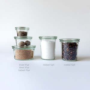 Preserving and storage Jars: WECK | MINI MOLD JARS