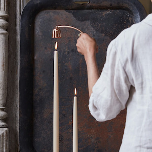 Candle Snuffer: THE FLORAL SOCIETY | COPPER CANDLE SNUFFER