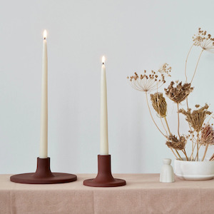 Ceramic Candle Holders: THE FLORAL SOCIETY | CERAMIC CANDLE HOLDERS