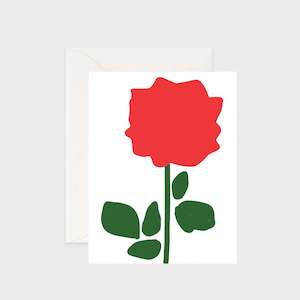 Greeting Card: GREETING CARDS | ROSE