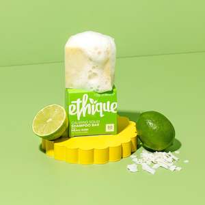 Body Soaps: ETHIQUE | HEALI KIWI™ CALMING SOLID SHAMPOO BAR