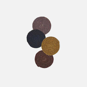 WOVEN COASTERS | 4 PACK