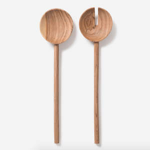 WOODEN SALAD SERVERS
