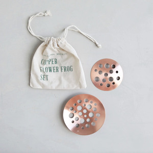 Under 200: THE FLORAL SOCIETY | COPPER FROG SET