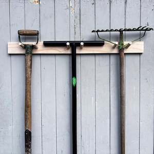 WOODEN TOOL RACK