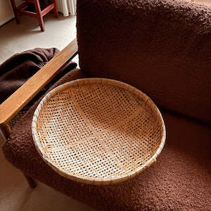 Baskets: WOVEN BAMBOO FORAGING BASKET