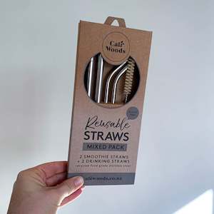 Caliwoods: REUSABLE STRAWS