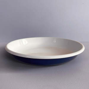For The Home: DISHY | MINERAL BLUE ENAMEL | PLATE