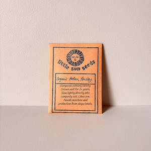 Made In Aotearoa: LITTLE SUN SEEDS | ORGANIC ITALIAN PARSLEY