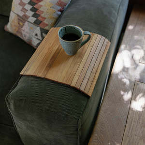 PETE & CO | WOODEN COUCH ARM TRAY
