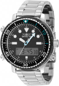 Mens Watches: Invicta Pro Diver Alarm Chronograph Quartz Analog-Digital Men's Watch IN48370