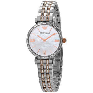 Emporio Armani Quartz Mother of Pearl Dial Women's Watch - AR11290