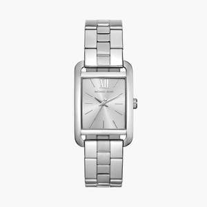 Michael Kors: Michael Kors Monroe Three-Hand Silver-Tone Women's Watch - MKO1033