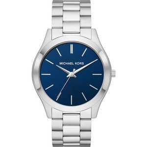 Michael Kors Mens Watches: Michael Kors Slim Runway Silver-Tone Men's Watch - MK1060SET