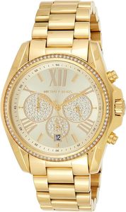 Michael Kors Mens Watches: Michael Kors Bradshaw Pavé Gold Women's Watch - MK6538