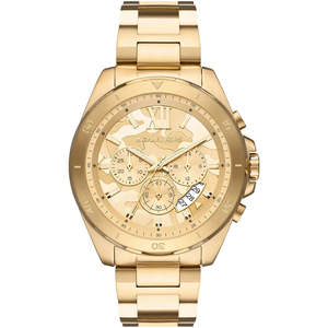 Michael Kors Mens Watches: Michael Kors Brecken Chronograph Gold Men's Watch - MK8934