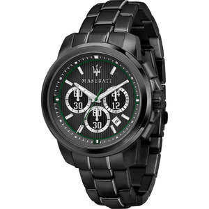 Maserati Royale Black Men's Watch R8873637004