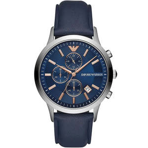 Emporio Armani: Emporio Armani Silver Men's Watch - AR11216