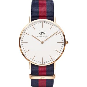 Daniel Wellington Classic Oxford 40mm Nato Strap Men's Gold Watch DW00100001