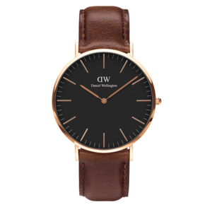 Daniel Wellington Watches: Daniel Wellington Bristol 40mm Men's Gold Watch DW00100125