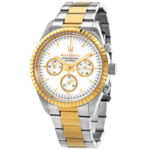 Maserati: Maserati Chronograph Quartz Silver Dial Men's Watch R8853100021