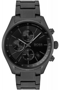 Mens Watches: Hugo Boss Chronograph Grand Central Black Men's Watch 1513676