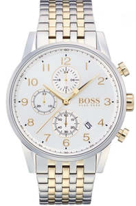 Hugo Boss Navigator Classic, Stainless Steel Chronograph Watch - 1513499