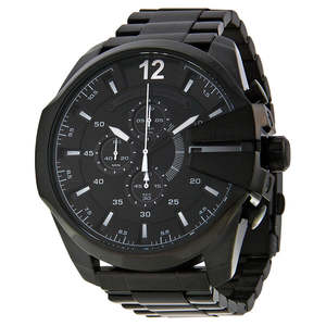 Diesel Mega Chief Chronograph All Black Men's Watch DZ4283