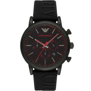 Emporio Armani: Emporio Armani Black Men's Watch - AR11024