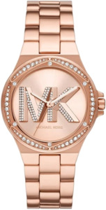 Michael Kors Lennox Three Hand Rose Gold-Tone Women's Watch - MK1063