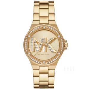 Michael Kors Lennox Three Hand Gold-Tone Women's Watch - MK1062