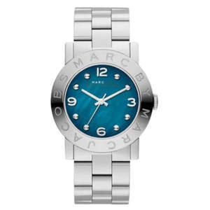 Marc By Marc Jacobs: Marc By Marc Jacobs Amy Steel Classic Blue Women's Watch - MBM3272
