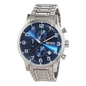 Hugo Boss Mens Watches: Hugo Boss Aeroliner Chronograph Blue Dial Men's Watch 1513183