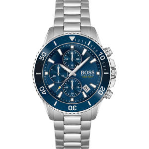 Hugo Boss Mens Watches: Hugo Boss Admiral Chronograph Blue Dial Men's Watch 1513907