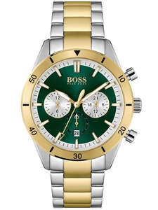 Hugo Boss Santiago Two Tone Chronograph Men's Watch 1513872