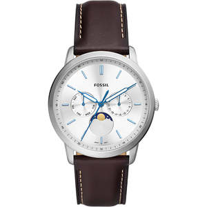 Fossil Watches: Fossil Neutra Moonphase Leather Men's Watch FS5905