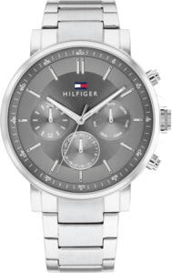 Tommy Hilfiger Tyson Stainless Steel Dark Grey Dial Multi-function Men's Wa&hellip;
