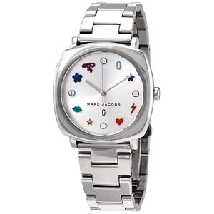 Marc Jacobs Quartz, Analog Display and Stainless Steel Strap Womens Watch- MJ3548