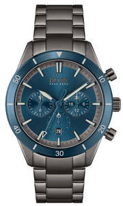 Hugo Boss Santiago Grey Chronograph Men's Watch 1513863