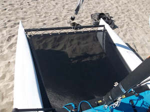 Hobie Cat Tramps: HOBIE TRAMP GETAWAY FWD BLACK MESH (37980055)