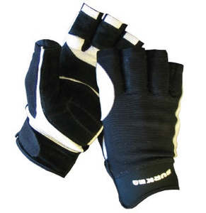 Gloves: Burke - Leather Short Finger Sailing Glove (GLO82)