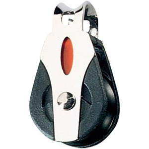 Hull Fittings P Class: Ronstan Series 20 HL Block, Single Loop Top (RF20101HL)