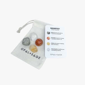 Opal Sage: Manifest | Attract Crystal Kit