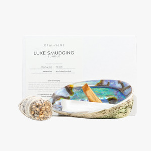 Opal Sage: Luxe Smudging Bundle