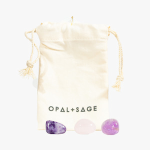 Opal Sage: Heal | Grief Crystal Kit