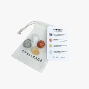Opal Sage: Manifest | Attract Crystal Kit