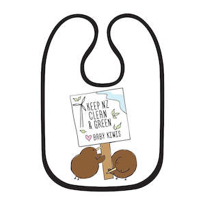 Tidy Kiwi Baby Bib